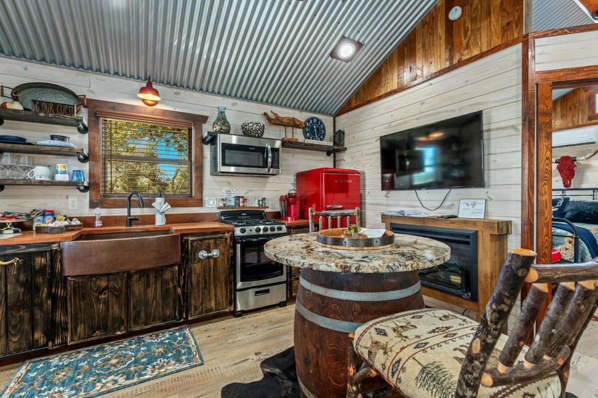 Rockin' R - Morning Star Cabin فريدريكسبيرغ المظهر الخارجي الصورة